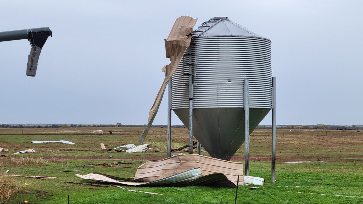 Storm Damage Monday Morning