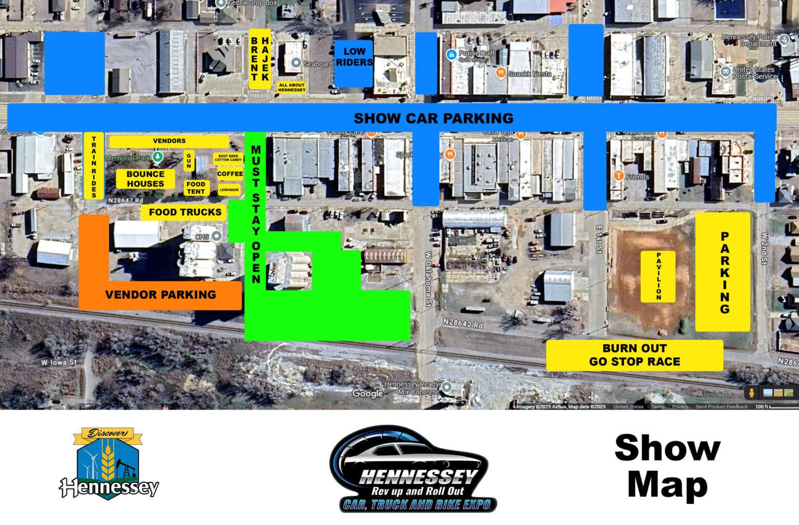 Car show vendor map 2025 Public