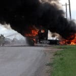 Dollar Truck FIre