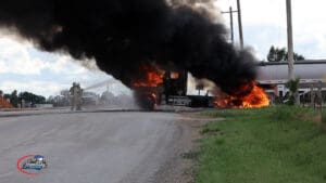 Dollar Truck FIre