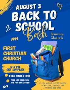 Back To School Sale Flyer