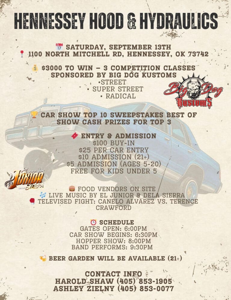 Hennessey Hood & Hydraulics Car Show 2025