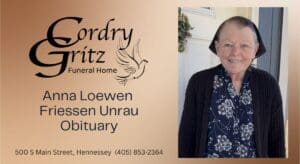 unrau,Obituary