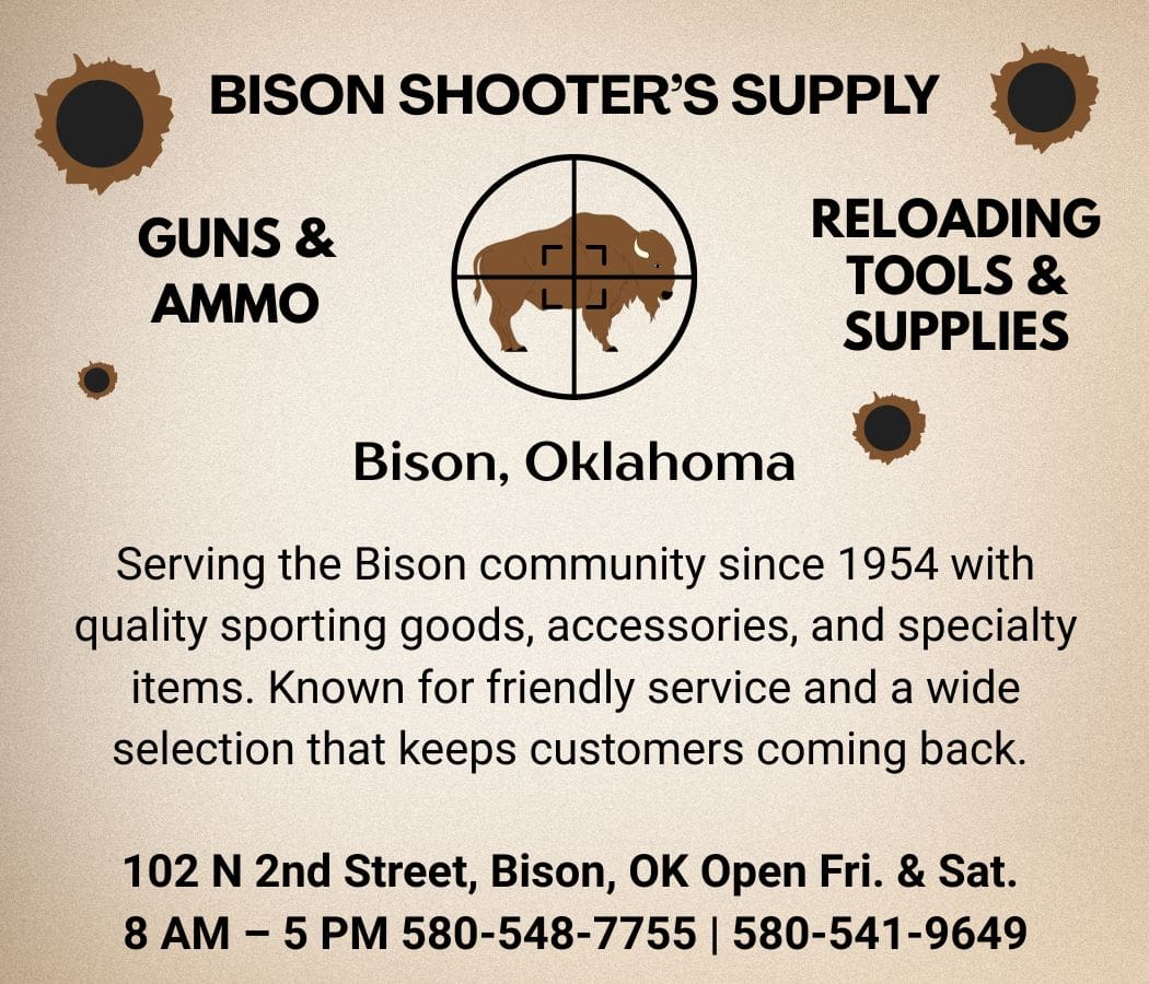 Copy of Bison Shooter’s Supply (3.5 x 3 in)