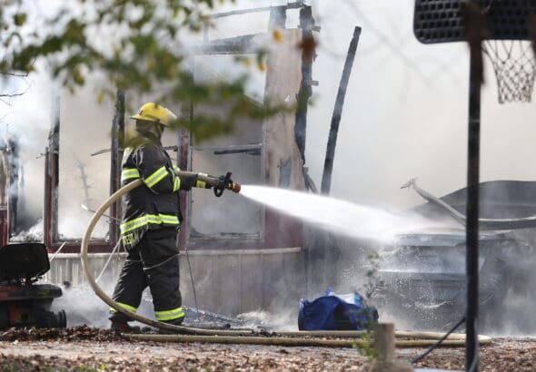 Ikes Acres House Fire