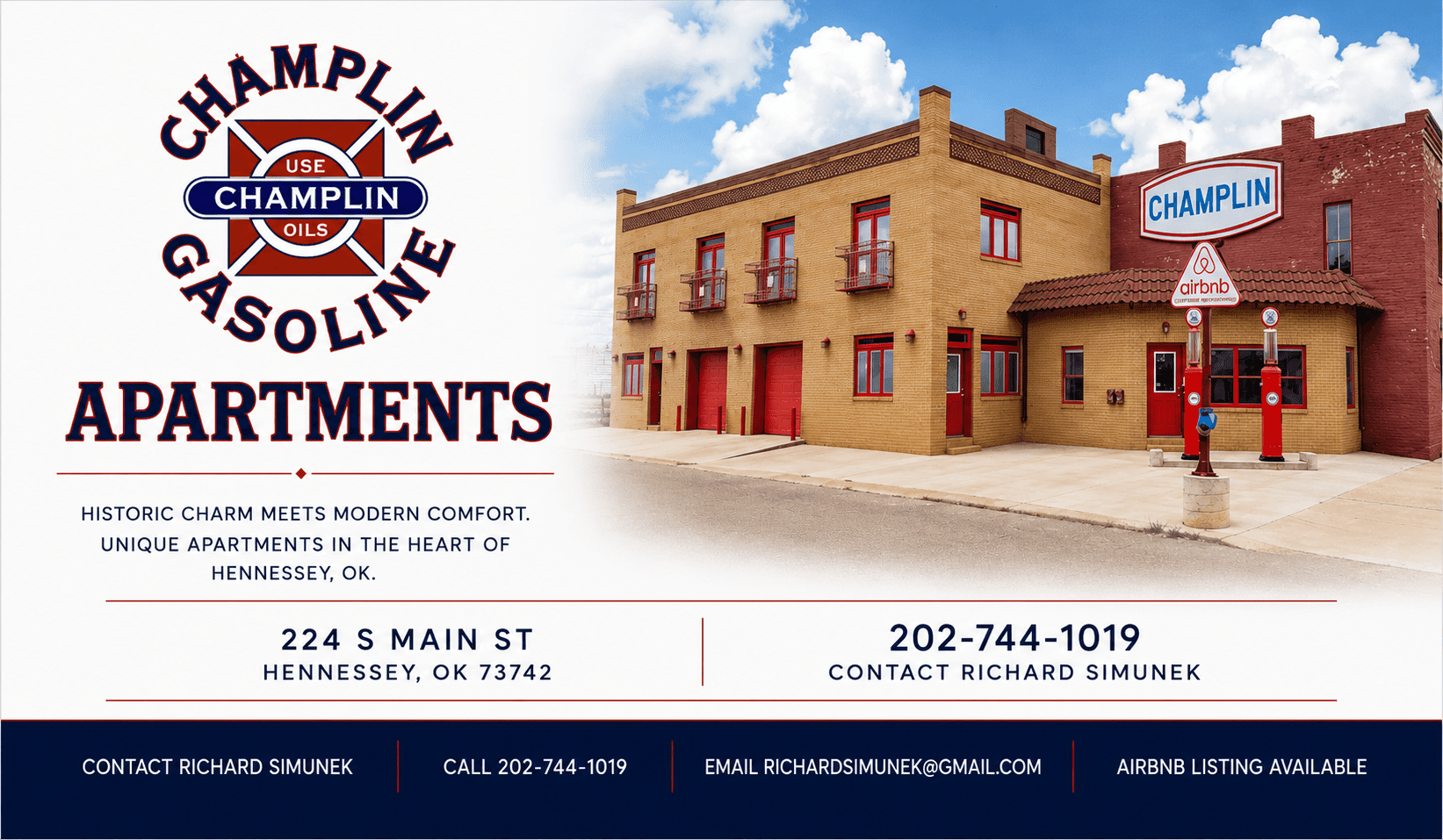 Champlin Apartments Airbnb