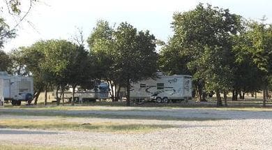 Longhorn RV Park in Hennessey