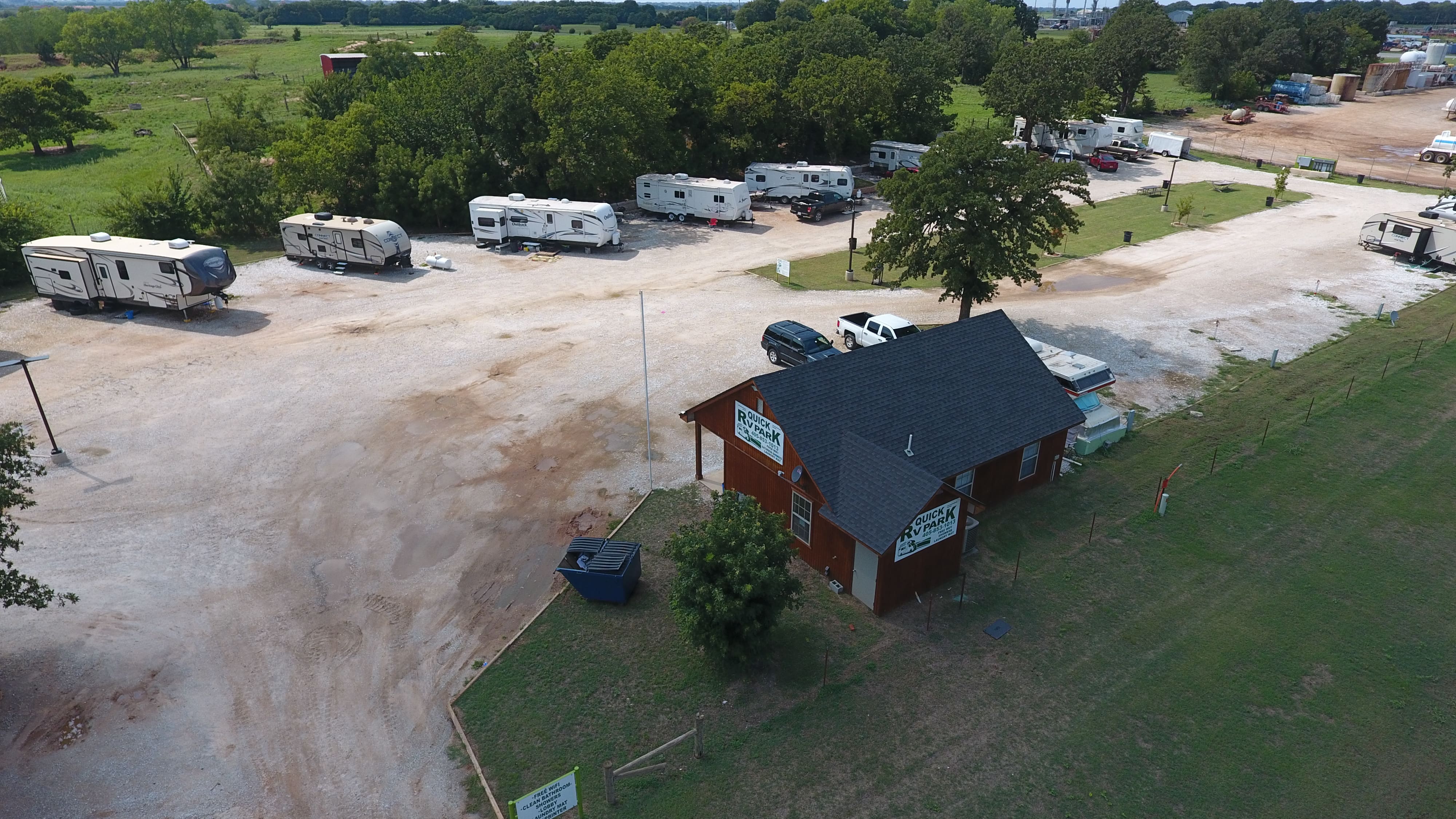 Quick RV Park near Hennessey