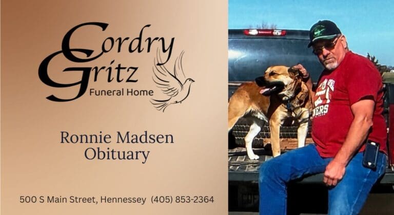 Ronnie Madsen , Obituary