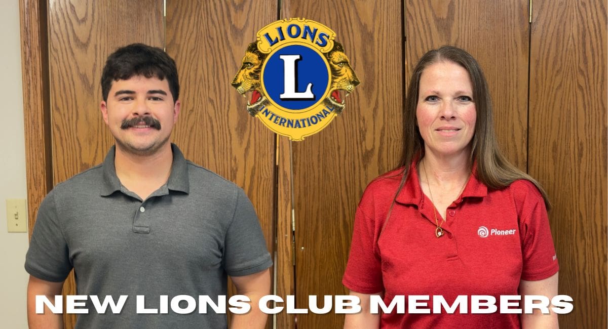 NEW LIONS CLUB MEMBERS
